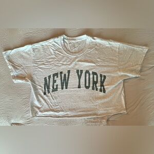 Pacsun oversized cropped t shirt